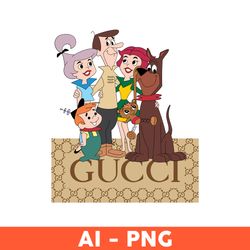 Gucci Jetsons Png, Gucci Logo Png, Gucci Brand Png, Jetsons Png, Ai Digital File, Brand Logo Png - Download File