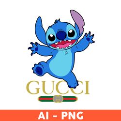 Stitch Gucci Png, Gucci Logo Png, Stitch Png, Gucci Brand Png, Ai Digital File, Brand Logo Png - Download File