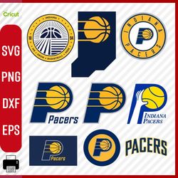 Digital Download, Indiana Pacers svg, Indiana Pacers logo, Indiana Pacers clipart, Indiana Pacers cricut