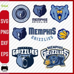 Digital Download, Memphis Grizzlies svg, Memphis Grizzlies logo, Memphis Grizzlies clipart, Memphis Grizzlies cricut