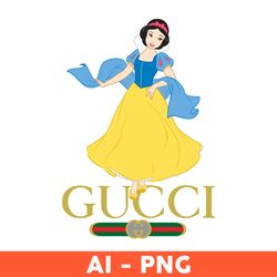 Snow White Gucci Png, Gucci Png, Snow White Png, Gucci Brand Png, Ai Digital File, Brand Logo Png