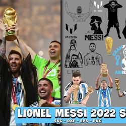 Lionel Messi SVG Bundle , Messi ART , Mega bundle Lionel Messi World Cup 2022 SVG , for Cricut, Silhouette, file cut