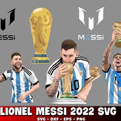 lionel messi png bundle, messi art, lionel messi world cup 2022 svg eps png, for cricut, silhouette, digital, file cut