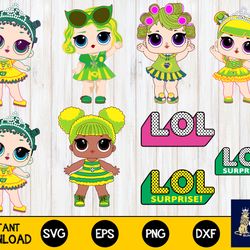 lol copa do mundo svg ,lol dolls bundle svg eps dxf png, bundle lol dolls for cricut, silhouette, digital, file cut
