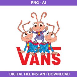 a bug's life vans png, vans logo png, a bug's life png, fashion brand logo png, ai file