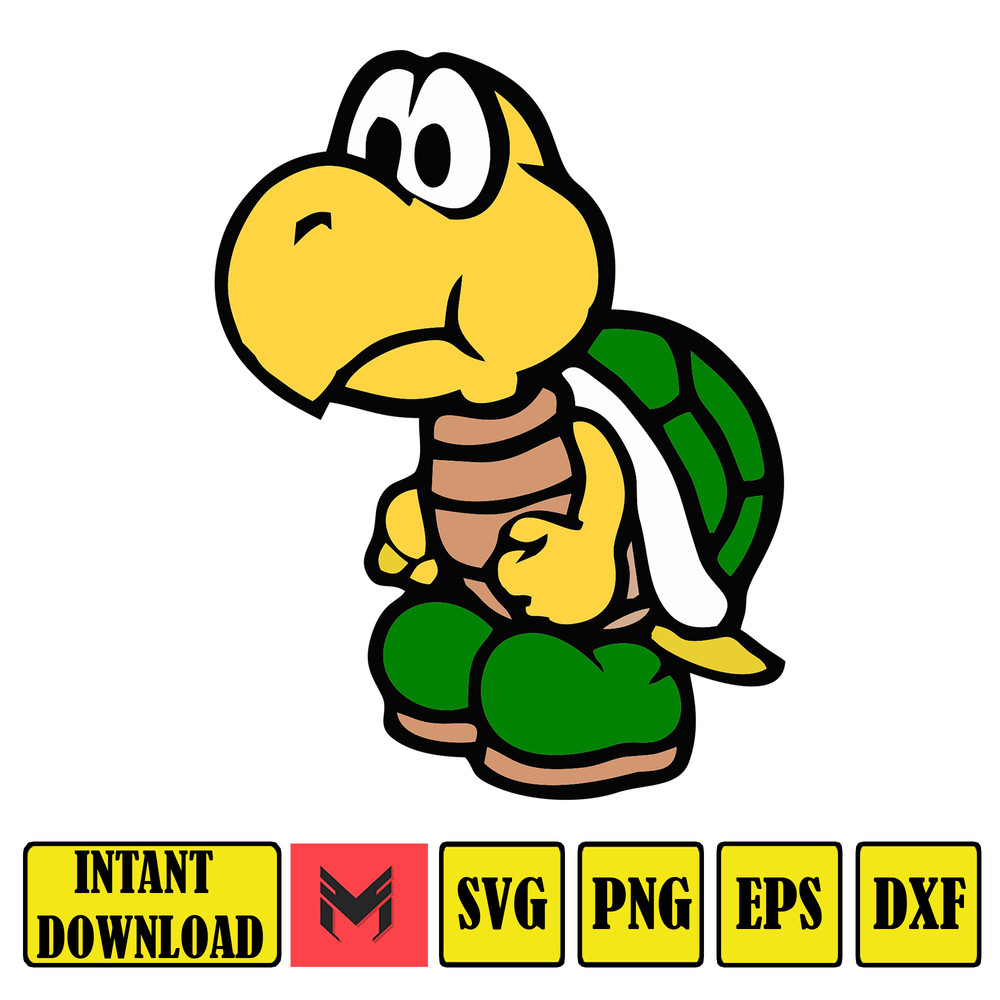 Mario Svg, svg files for cricut, mario svg, mario family svg files, mario png, Layered svg, Digital files (17).jpg