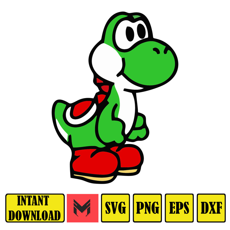Mario Svg, svg files for cricut, mario svg, mario family svg files, mario png, Layered svg, Digital files (31).jpg