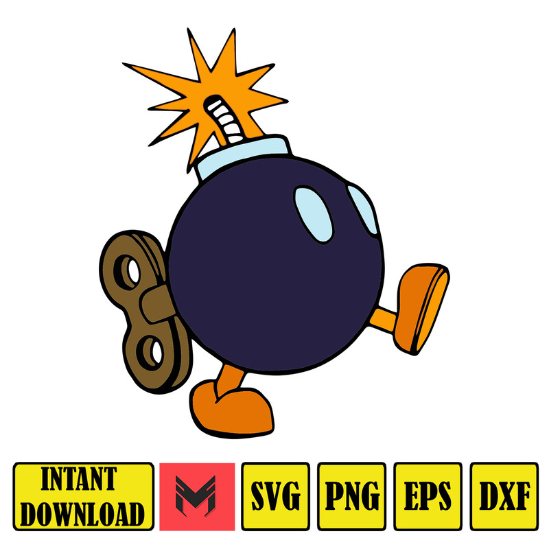 Mario Svg, svg files for cricut, mario svg, mario family svg files, mario png, Layered svg, Digital files (32).jpg