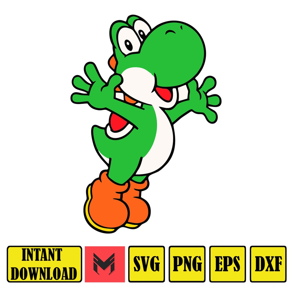 Mario Svg, svg files for cricut, mario svg, mario family svg files, mario png, Layered svg, Digital files (34).jpg
