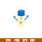 Blues Clues Svg, Blue’s Clues Paw Print Svg, Blues Dog Svg, Cartoon Svg, Png Dxf Eps Pdf File, BC28.jpg