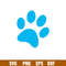 Blues Clues Svg, Blue’s Clues Paw Print Svg, Blues Dog Svg, Cartoon Svg, Png Dxf Eps Pdf File, BC30.jpg