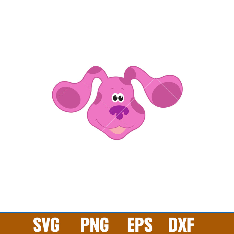 Blues Clues Svg, Blue’s Clues Paw Print Svg, Blues Dog Svg, Cartoon Svg, Png Dxf Eps Pdf File, BC35.jpg