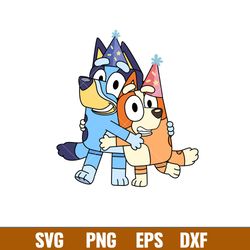 Bluey Birthday Svg, Bluey Svg, Birthday Boy Svg, Birthday Girl Svg,Cartoon Svg, Png Dxf Eps Pdf File, BY02