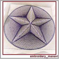 Quilt Block 31 Machine Embroidery Designs - 6 Sizes