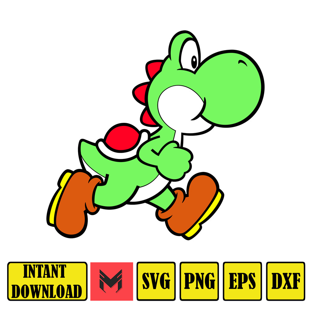 Mario Svg, svg files for cricut, mario svg, mario family svg files, mario png, Layered svg, Digital files (78).jpg
