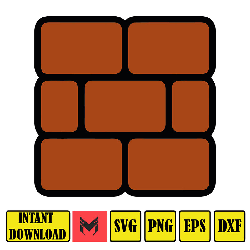 Mario Svg, svg files for cricut, mario svg, mario family svg files, mario png, Layered svg, Digital files (82).jpg
