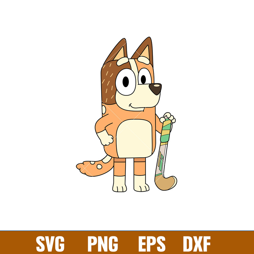 Bluey Heeler Svg, Bluey Svg, Bluey Dog Svg, Bluey Silhouette Svg, Cartoon Svg, Png Dxf Eps Pdf File, BY21.jpg