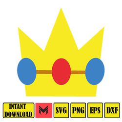 mario svg, svg files for cricut, mario svg, mario family svg files, mario png, layered svg, digital files (91)