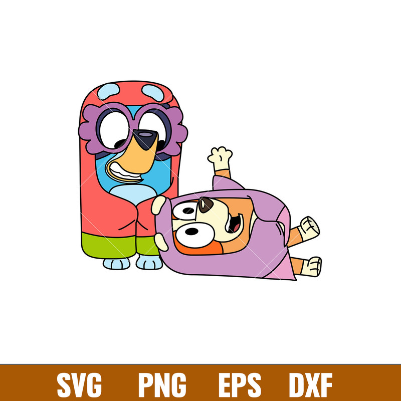 Bluey Heeler Svg, Bluey Svg, Bluey Dog Svg, Bluey Silhouette Svg, Cartoon Svg, Png Dxf Eps Pdf File, BY29.jpg