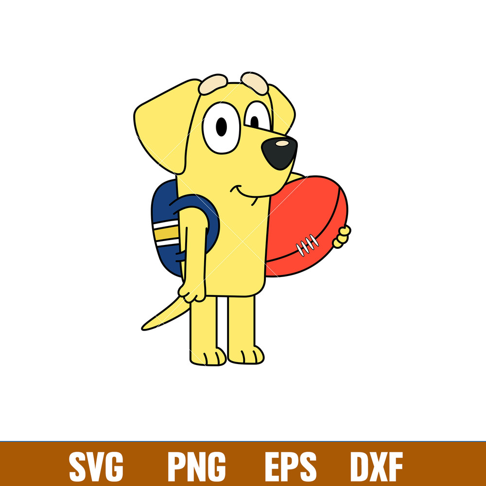 Bluey Heeler Svg, Bluey Svg, Bluey Dog Svg, Bluey Silhouette Svg, Cartoon Svg, Png Dxf Eps Pdf File, BY37.jpg