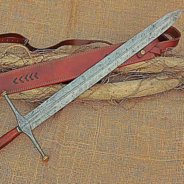 Custom handmade damascus steel vikng sword near me in new york.jpg