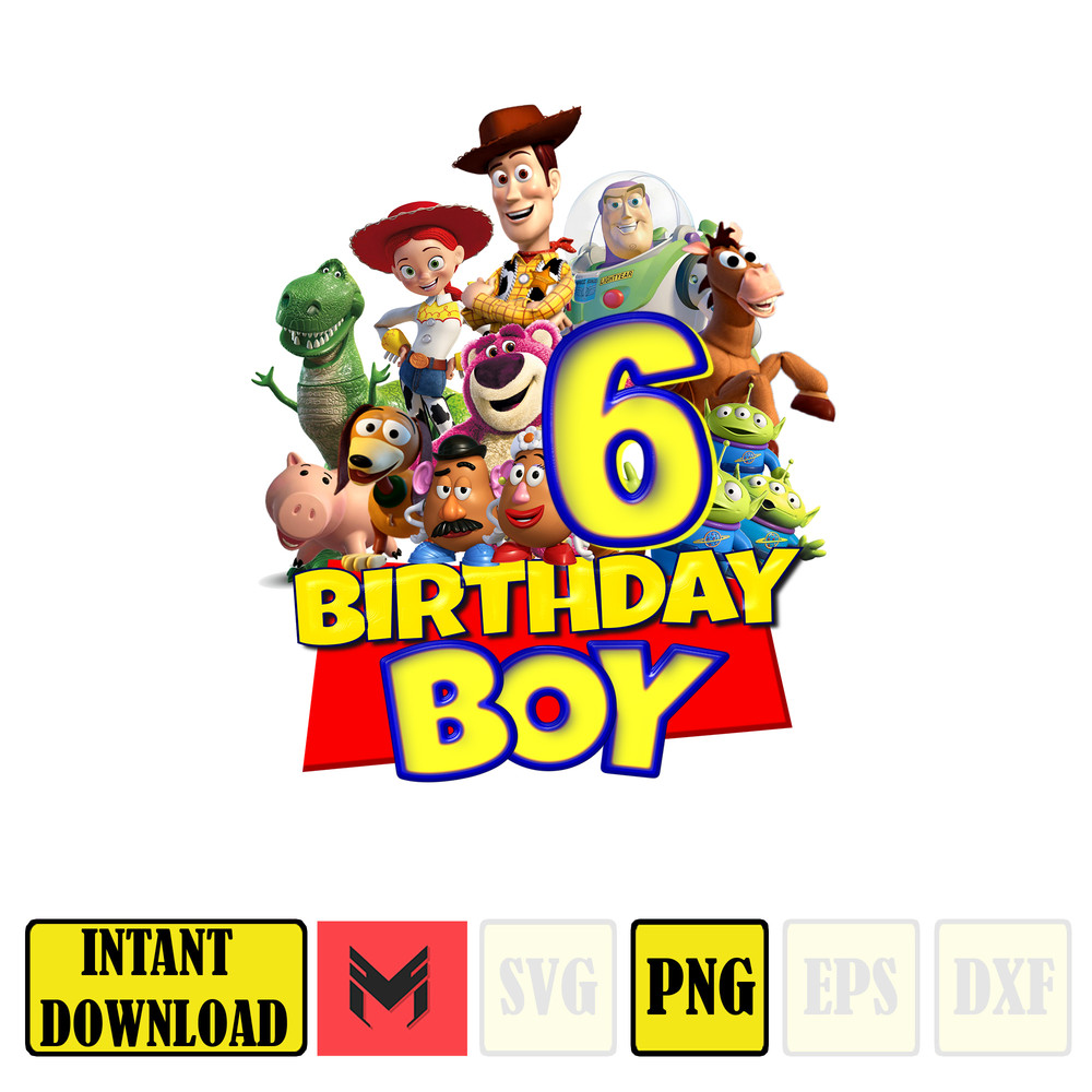 Birthday Boy toy story svg, toy story Kids Birthday svg, toy story Birthday Svg , Family Birthday Party Svg, toy story Party Svg, boy svg (12).jpg