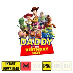 birthday boy toy story svg, toy story kids birthday svg, toy story birthday svg , family birthday party svg, toy story p