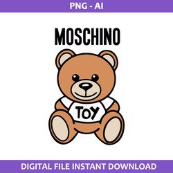 bear moschino toy png, moschino toy clipart png, moschino toy png, ai digital file