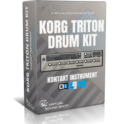 Korg Triton Drum Kit Kontakt Library - Virtual Instrument NKI Software