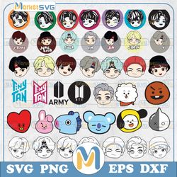 84 files  bts svg, bts svg, kpop svg, bts vector, bts clipart, jung kook svg, jin bts svg, bts army svg, boy band