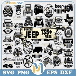 135 files jeep svg bundle, jeep svg, jeep cricut, jeep life svg, jeep quote svg, jeep vector, jeep clipart