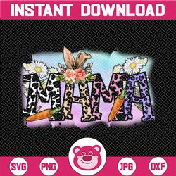 easter mama png, happy easter png, easter, mama png, rabbit png, western, bunny, eggs png, mama design, sublimation desi