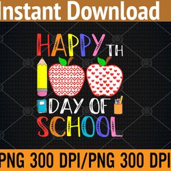 happy 100th day of preschool leopard red plaid teacher kids png, digital download
