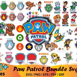 30 paw patrol bundle svg, paw patrol svg, paw patrol clipart, paw patrol svg, paw patrol clipart, dog patrol svg