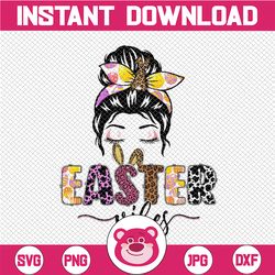 easter vibes messy bun logo sublimation, easter sublimation design, png distressed, instant download, clipart sublimatio