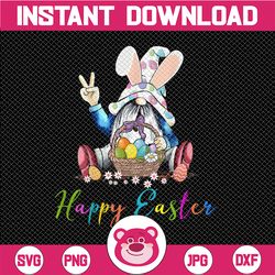 easter gnome png | happy easter png | spring gnome | easter bunny gnome | sublimation | digital file | download | love e