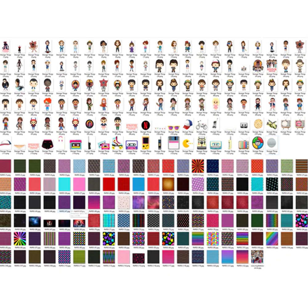 Stranger Things Bundle png - Digital download 2.jpg
