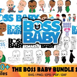 50 The Boss Baby Bundle Svg, The Boss Baby Svg, Funny Baby Svg, The Boss Baby Svg, Funny Baby Svg, Boss Baby Clipart