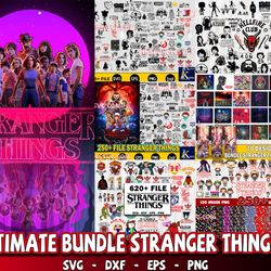 ultimate stranger things bundle svg,bundle Hellfire Club svg, Mega Bundle Stranger Things svg dxf eps png, for Cricut