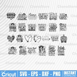 Nurse SVG Bundle, Nurse Quotes SVG, Doctor Svg, Nurse Superhero, Nurse Svg Heart, Nurse Life, Stethoscope