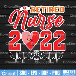 retired nurse 2022 discharged, retired nurse svg, retirement svg, nursing retirement, nurse life,