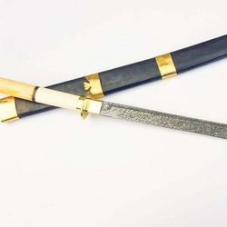 32 Inch Japanese Katana Sword Damascus steel Japanese Samurai