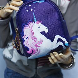 Backpack for BJD Purple dreams / accessories for 70 cm - SD dolls