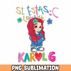 New Karol G PNG Files, La Bichota Png, Team Karol Svg, La Bichota PNG, Instant Download