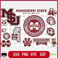 Digital Download, Mississippi State Bulldogs svg, Mississippi State Bulldogs logo, Mississippi State Bulldogs clipart