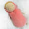 Waldorf swaddle sleeping doll 11" (28 cm) tall