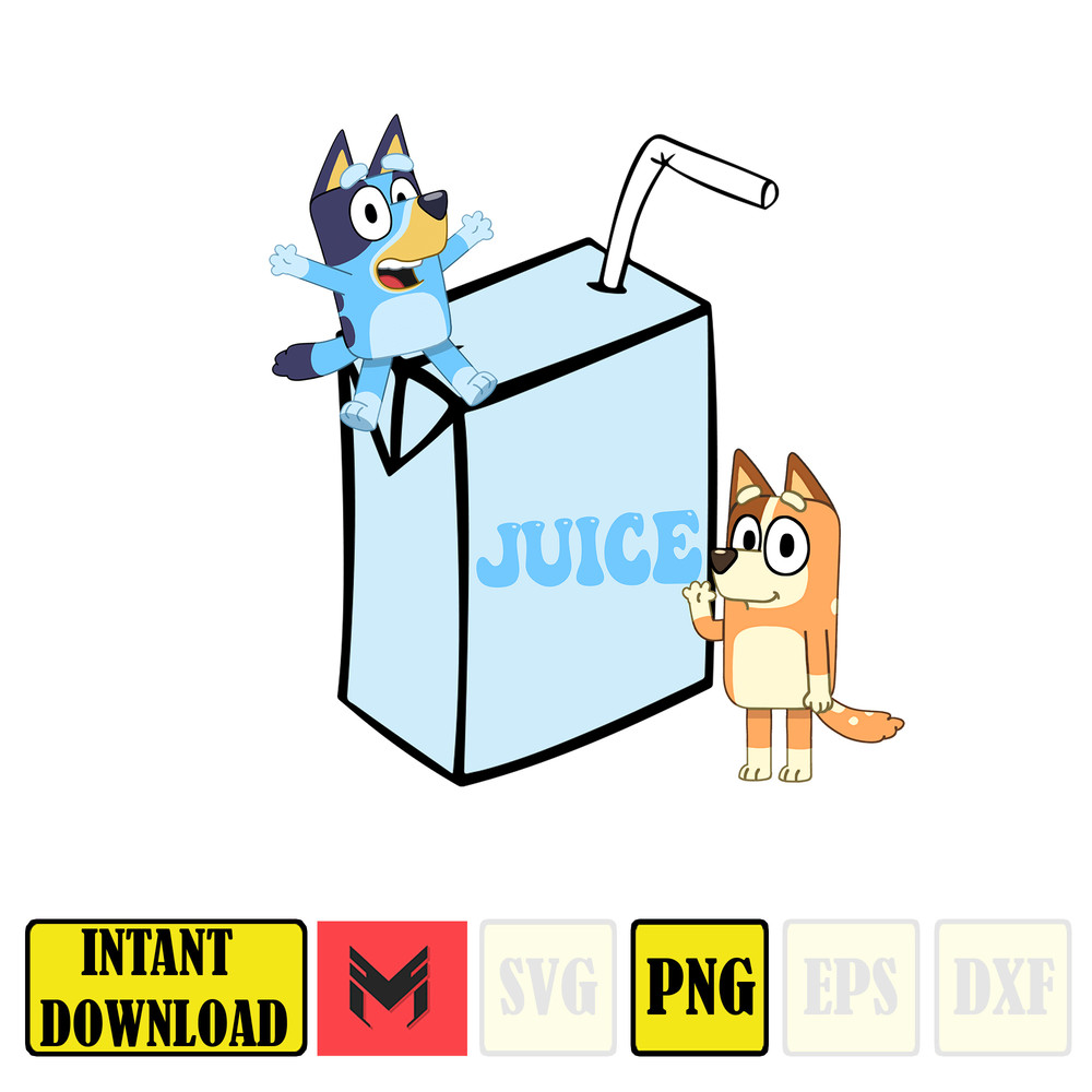 New Running on Blue Dog & Iced Coffee With Matching Pocket Png (10).jpg