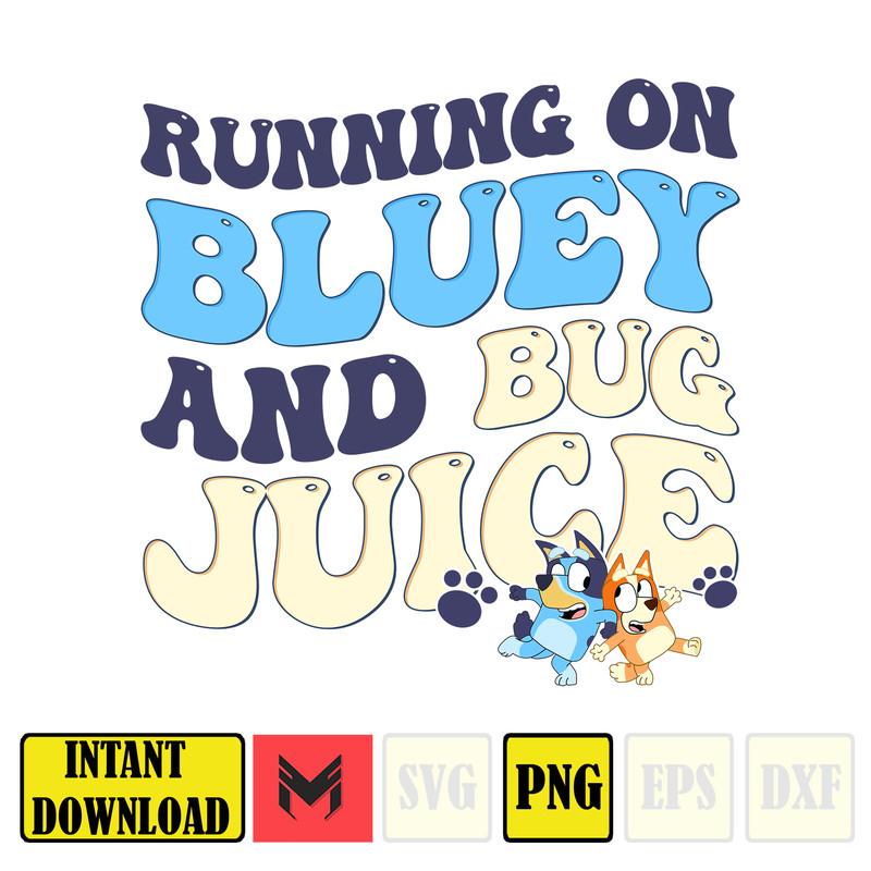 New Running on Blue Dog & Iced Coffee With Matching Pocket Png (9).jpg