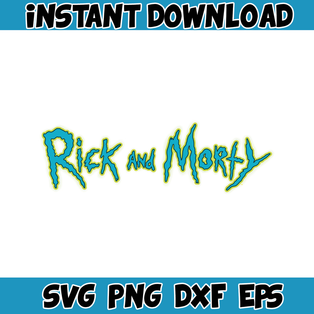 Rick and Morty svg Rick and Morty logo Rick and Morty png Rick and Morty Merch Rick And Morty Svg (7).jpg