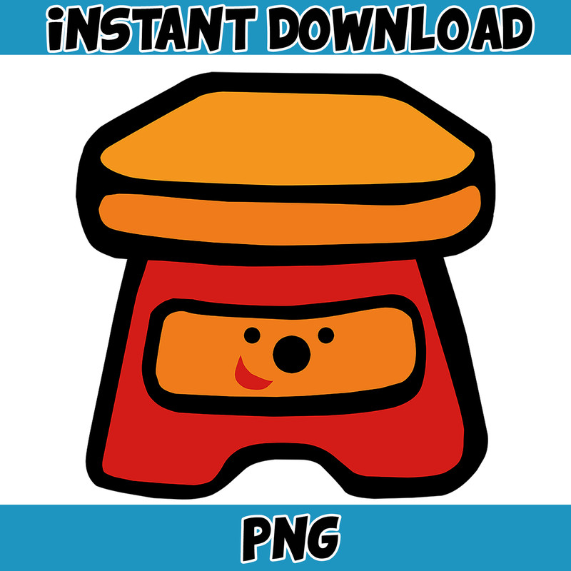 PNG files Blue dog pink dog famous character movie dog png for cricut layered silhouette birthday party (3).jpg